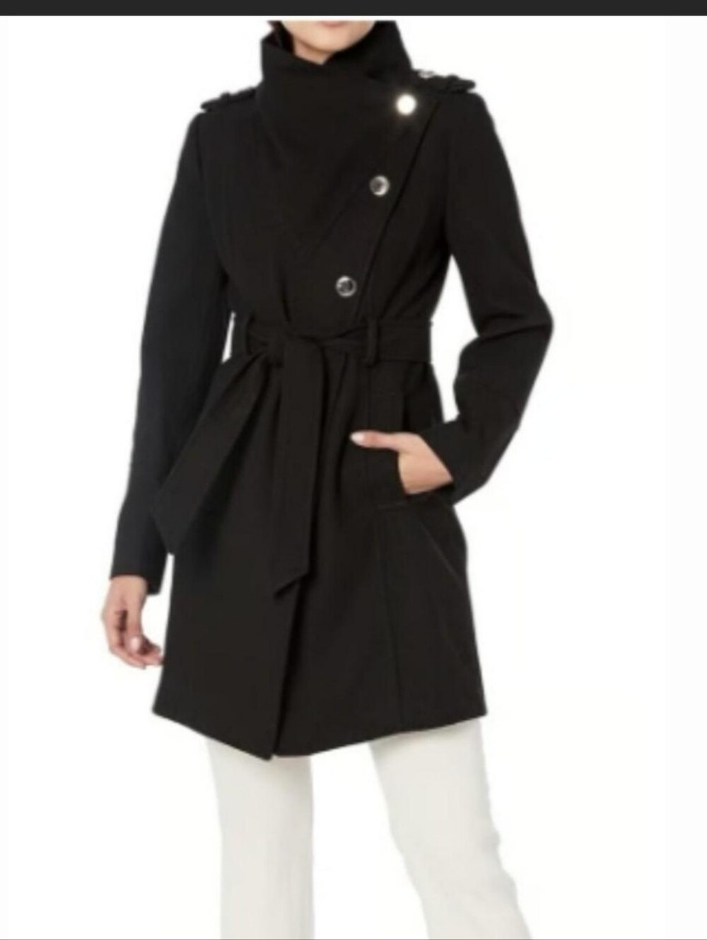 Elegant Black Winter Coat
